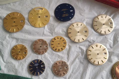 rolex hand replacement refinishing|Rolex aftermarket dial.